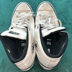 Converse Chuck Taylor All Star White Laced Sneakers Shoes- Size 13